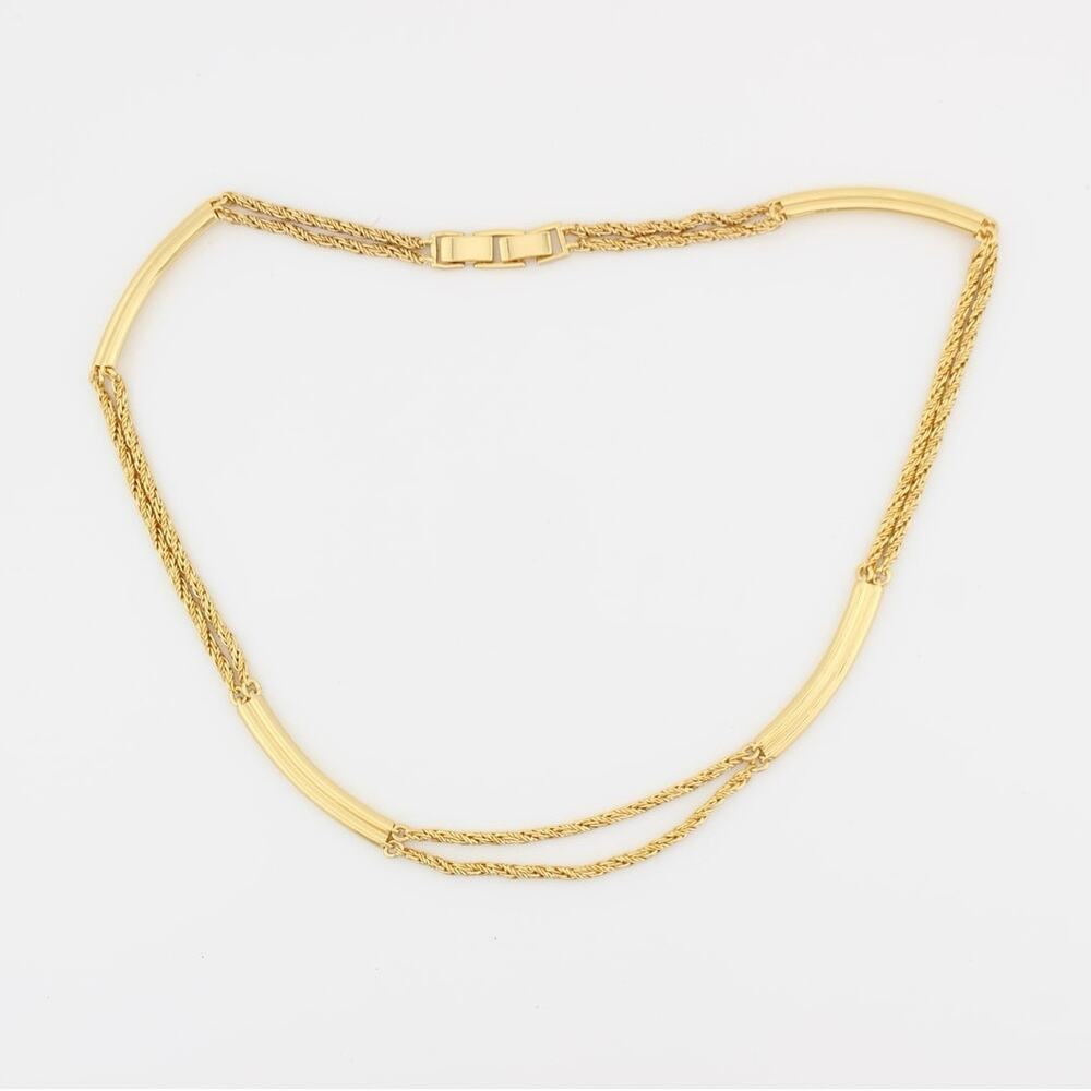J.Crew Gold Tone Chain Necklace Statement